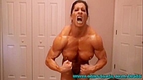 As Topless Flexing 5