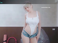 Asain Beautiful Cute Girl Teases