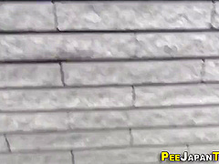 Asian Babe Pees Publicly