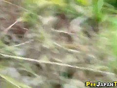 Asian Babe Pees Publicly