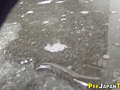 Asian Babe Pees Publicly