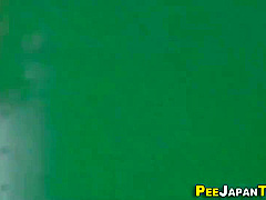 Asian Babe Pisses Herself