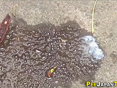 Asian Babe Watched Peeing