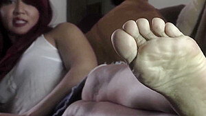 Asian Big Feet