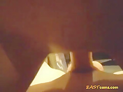 Asian Chick Blows Her White Boyfriend And Rides Him