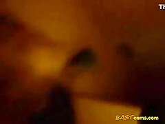 Asian Chick Blows Her White Boyfriend And Rides Him