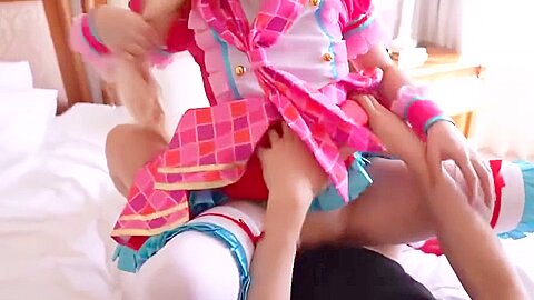 Asian Cosplay Lewd teen 18+ Incredible Xxx Clip
