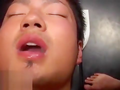 Asian Cum Guzzler