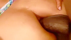Asian MILF Interracial ANAL