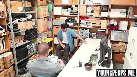 Asian boy hardcore fucked by LP Officer first time anal