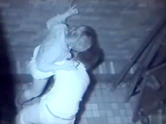 Asian couple has a quickie in the alley