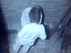 Asian couple has a quickie in the alley