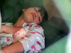 Asian ho rubbing muff