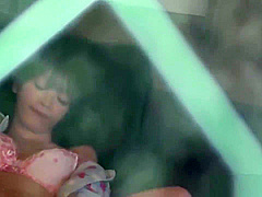 Asian ho rubbing muff