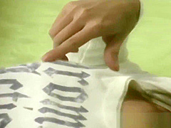Asian spied on fingering