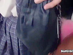 Asian student 18+ Girl Gangbang Sexual Harass On Bus