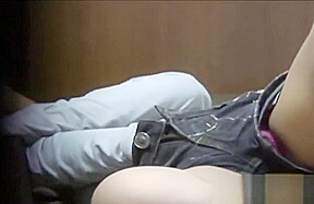 Asian teen 18+ seen rubbing