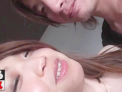 Asian teen 18+ Gets Creampied After A Hard Sex With Two