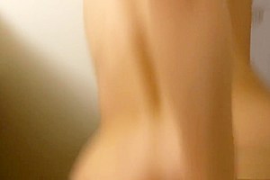 Asian transitioning girl jerks and toys