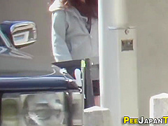 Asians Piss On Spycam