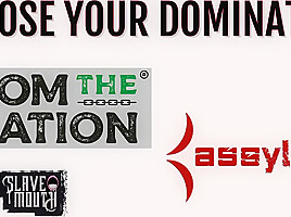 Ass rimming BDSM sub pleasures her dom