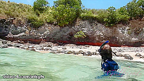 Athena Ride The Underwater Current, Then Your Dick - ATKGirlfriends