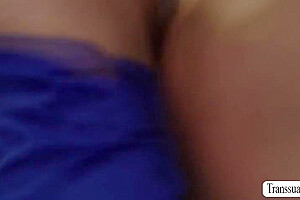 Attractive Shemale Gets Her Ass Licked And Banged In The Gym - Ariel Demure