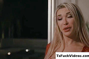 Aubrey Kate In Gorgeous Blonde Ts Throats And