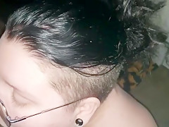 BBW Gets a Mouthful of Cum