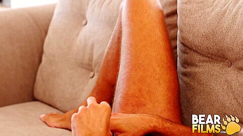 BEARFILMS Bear Alfer Cuero Fucks Hairy Step daddy After Blowjob