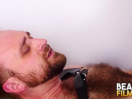 BEARFILMS Pig Harper Davis Fed Cock and Fucked by Young Cub