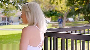 BLACKED This white chick just hangs out at the court waiting for BBC