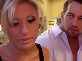 Babe Aubrey Addams in cock sucking porn action