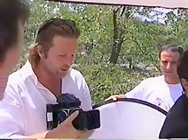 Backstage Calendario Alessia Marcuzzi 2000