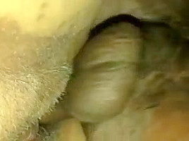 Balls swinging hitting this pussy doggy style