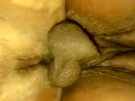 Balls swinging hitting this pussy doggy style