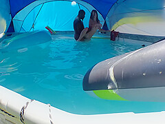 Bbc Fucks Married White Pussy In Pool
