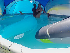 Bbc Fucks Married White Pussy In Pool
