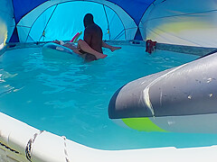 Bbc Fucks Married White Pussy In Pool