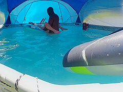 Bbc Fucks Married White Pussy In Pool