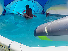 Bbc Fucks Married White Pussy In Pool