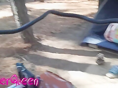 Bbw Making Off In Forest 2
