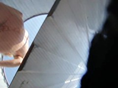 Beach cabin video with the naked teen 18+ spied