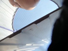 Beach cabin video with the naked teen 18+ spied