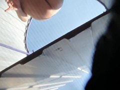 Beach cabin video with the naked teen 18+ spied