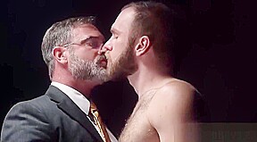 Bearded twink enjoys ass banging with a Mormon elder