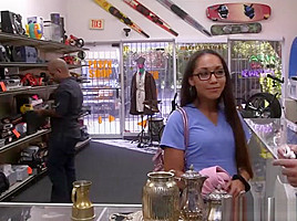 Beautiful Teenage Medical student 18+ Puts Underwear Up Her Love Hole