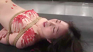 05817 Beautiful woman tied up