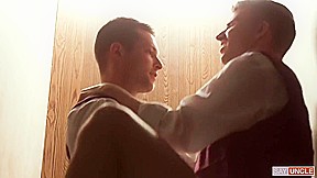 Benjamin Blue In Priest First Time Butt Fucking