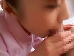Best Japanese slut Youming Uehara in Incredible Handjobs, Creampie JAV scene